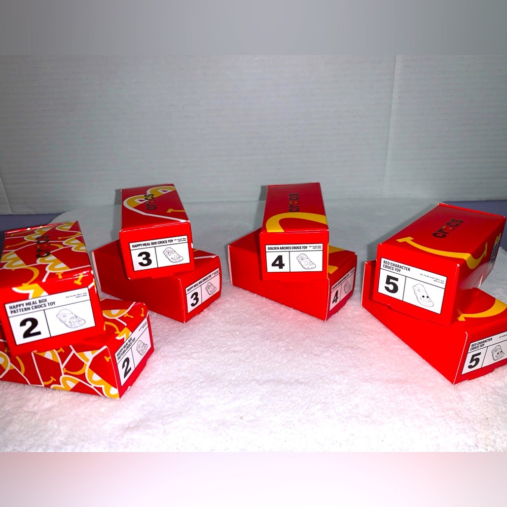 McDonald’s Croc Toys 2024 YOU PICK! #2, #3, #4, #5  NEW IN FACTORY PACKAGING!